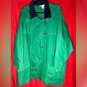 UNISEX GREEN JONES NEW YORK RAIN COAT SIZE 3X